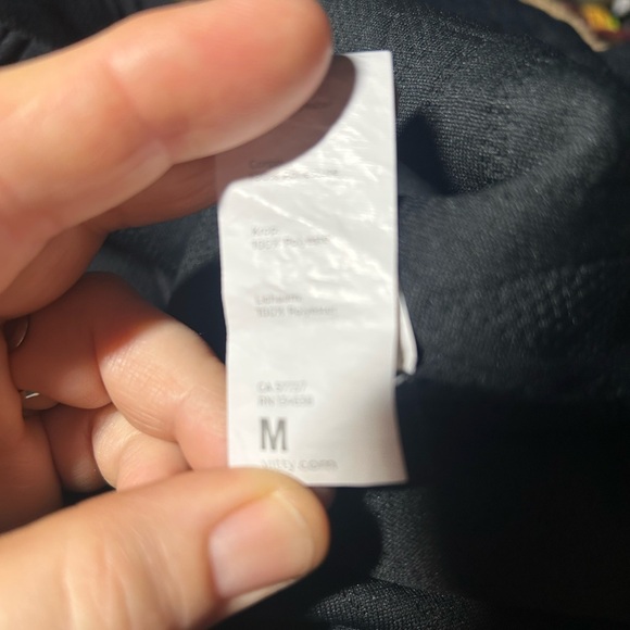 YITTY Black Backless Athleisure Activewear Dress Medium - Picture 15 of 16